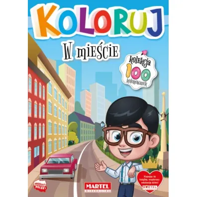 W mie�cie. Koloruj