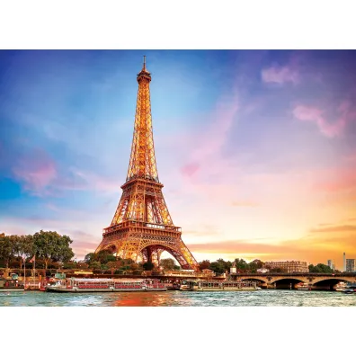 Puzzle 1000 el. Wie�a Eiffla Eurographics