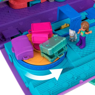 Polly Pocket. Kotolot Koci Samolot Mattel