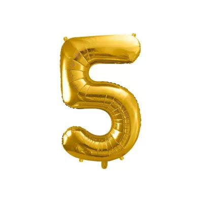 PartyDeco Balon foliowy 5 86cm