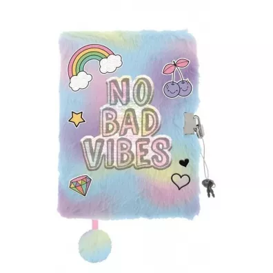St. Majewski Pami�tnik z k��dk� A5 w�ochacz My Little Friend Good vibes 96 kartek