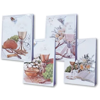 Panorama Torebka laminowana Komunia �w. PL-2 mix (18x23x10cm)
