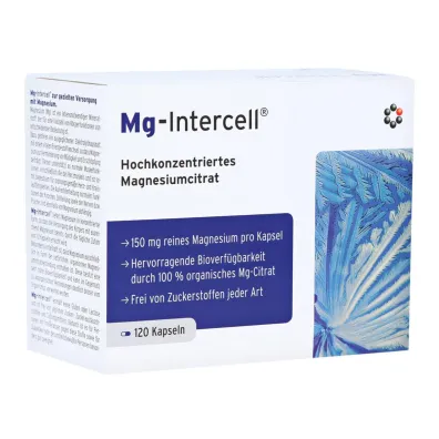 Intercell Pharma Mg-Intercell Cytrynian magnezu suplement diety 120 kaps.