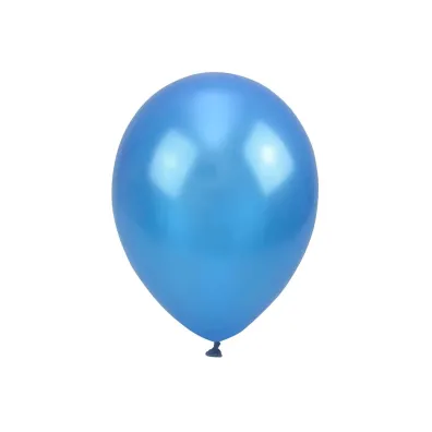 Balony metalizowane 12" niebieskie (100 szt.)