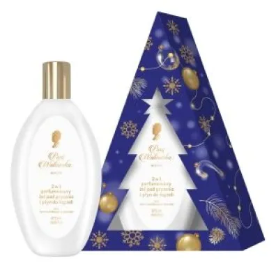Pani Walewska Perfumowany �el pod prysznic i p�yn do k�pieli 2w1 White Choinka 475 ml