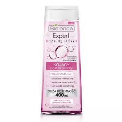 Bielenda Expert Czystej Skry kojcy pyn micelarny 400 ml