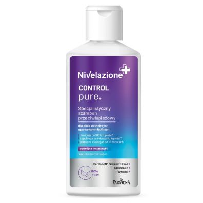 Farmona Nivelazione Control Pure specjalistyczny szampon przeciwupieowy dla osb dotknitych uporczywym upieem 100 ml