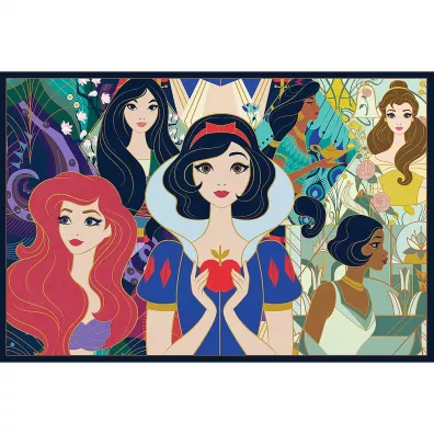 Puzzle 2x200 el. Czaruj�ce ksi�niczki Trefl