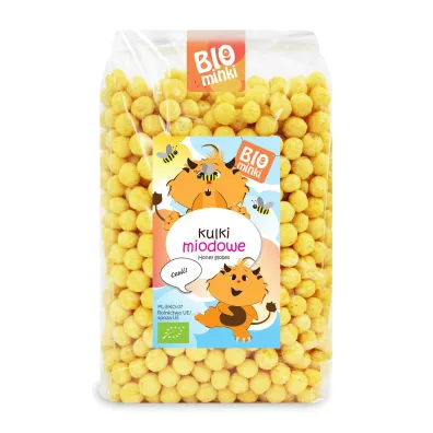Biominki Kulki �niadaniowe miodowe 300 g Bio