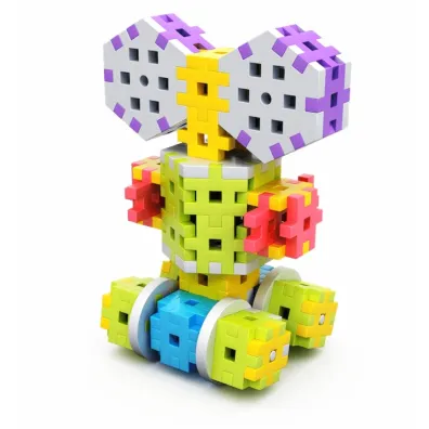 Klocki Meli Basic Constructor Pink Travel Box 500 Element�w
