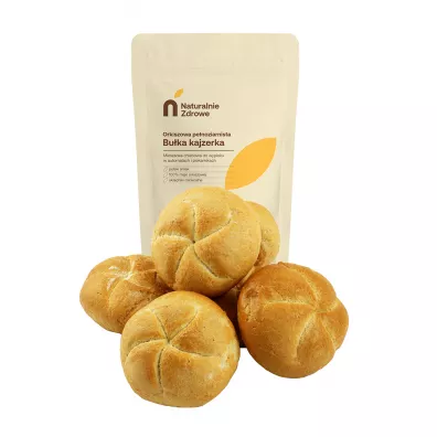 Naturalnie Zdrowe Mieszanka do wypieku bu�ek kajzerek 100% orkiszowa 500 g