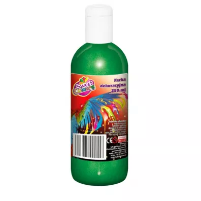Otocki Farba dekoracyjna brokatowa 250 ml zielony