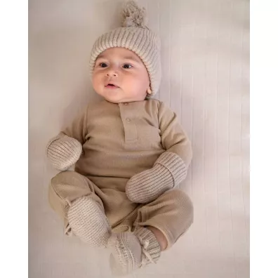 Lodger R�kawiczki dzieci�ce z we�ny merino 100% 1-2 l.