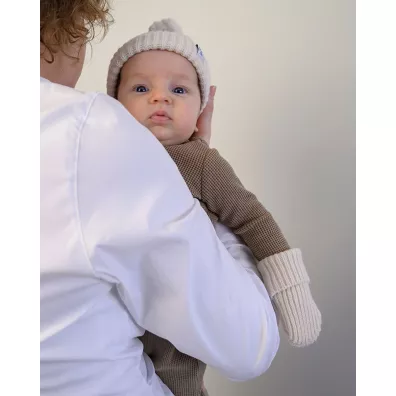 Lodger R�kawiczki dzieci�ce z we�ny merino 100% 1-2 l.