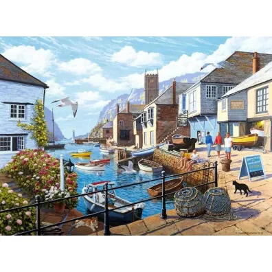 Puzzle 500 el. 2D Spokojna Przysta� Ravensburger