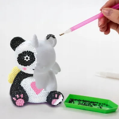 Figurka diamentowa Panda