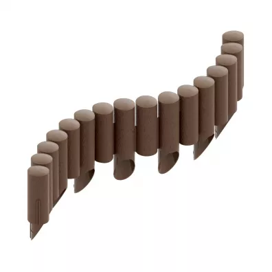 Cellfast Palisada ogrodowa 4 Standard grafitowa 15,5 cm x 2,3 m