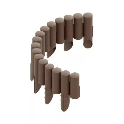 Cellfast Palisada ogrodowa 4 Standard grafitowa 15,5 cm x 2,3 m