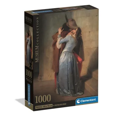 Puzzle 1000 el. Museum Hayes, The Kiss Clementoni