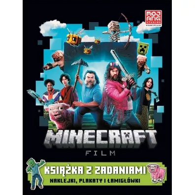 Minecraft. Film. Ksi��ka z zadaniami. Naklejki, plakaty i �amig��wki