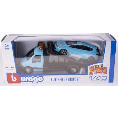 Bburago Model 1:43 Laweta ci�ar�wka Renault Clio