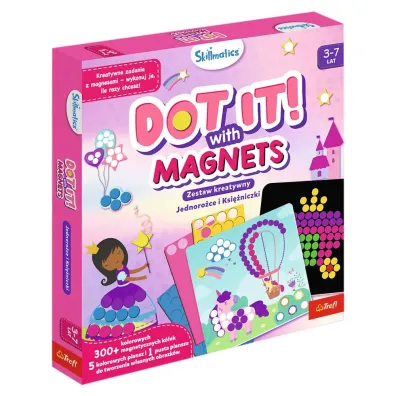 Zestaw kreatywny Skillmatics Dot it! With Magnets Jednoro�ce i Ksi�niczki Grasper Global Private Limited