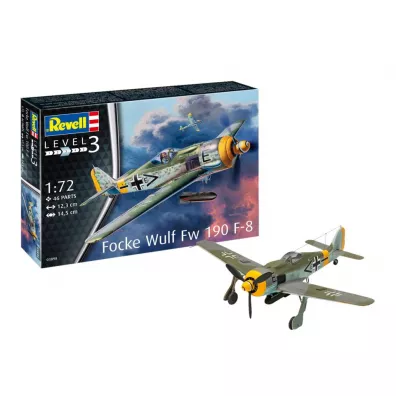 Samolot Focke Wulf Fw190 F-8 Revell