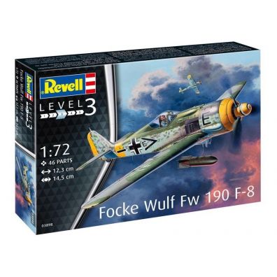 Samolot. Focke Wulf Fw190 F-8 Revell