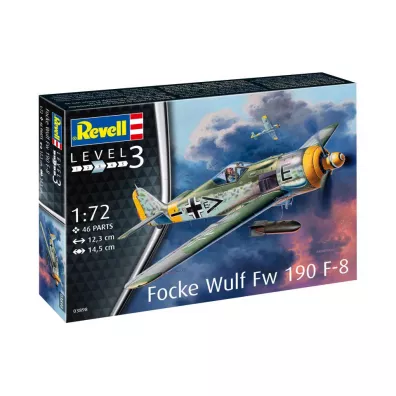 Samolot Focke Wulf Fw190 F-8 Revell