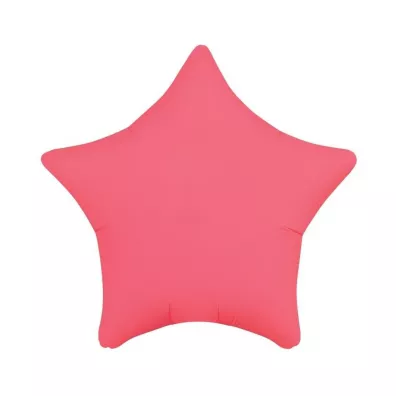Godan Balon foliowy Gwiazda fluor czerwony 46cm