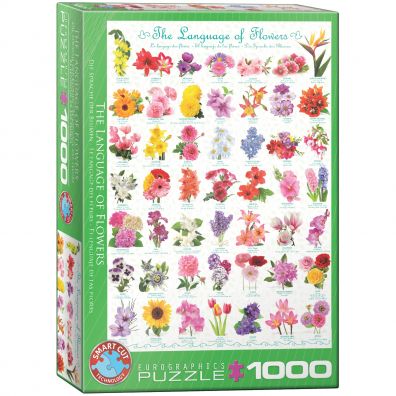 Puzzle 1000 el. Jzyk kwiatw Eurographics