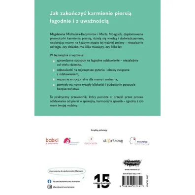 Odstawienie od piersi. �wiadomie, bez stresu, w zgodzie ze sob� i dzieckiem