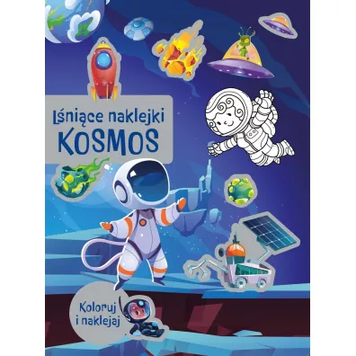 L�ni�ce naklejki. Kosmos