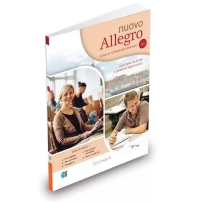 Nuovo Allegro A1. Podr�cznik + �wiczenia + wersja cyfrowa - Linda Toffolo, Nadia Nuti, Renate Merklinghaus
