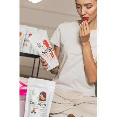 Diet-Food Kolagen Shake Beauty Truskawka suplement diety 200 g