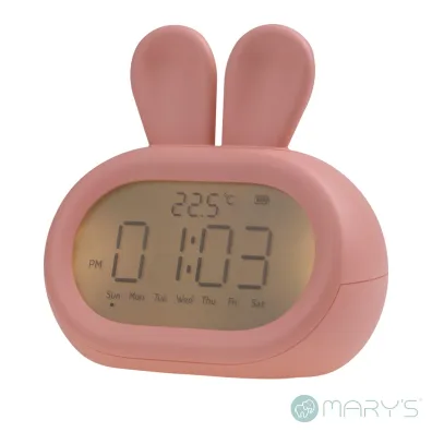 Marys MARY S budzik kr�lik r�owy