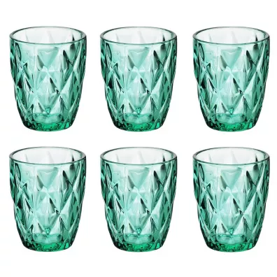Mondex Komplet szklanek Elise Turkus 6 x 250 ml