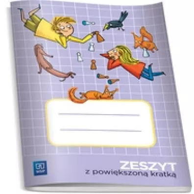 Zeszyt z powikszon kratk WSiP 16 kartek