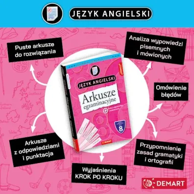KSIAZECZKA EDUK A4 TESTY OSMOKLASISTY J.ANGIELSK