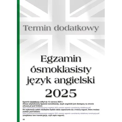 KSIAZECZKA EDUK A4 TESTY OSMOKLASISTY J.ANGIELSK