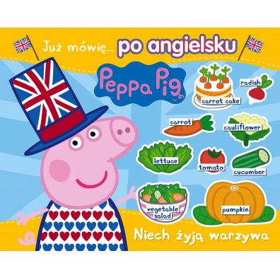 Peppa Pig. Angielski z Pepp. Niech yj warzywa