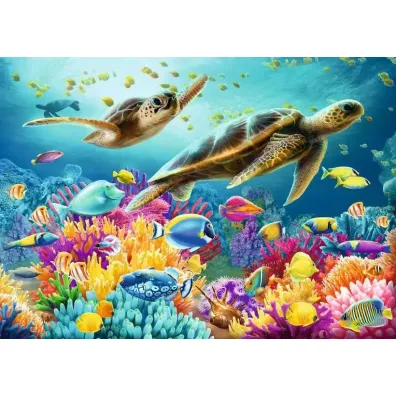 Puzzle 1000 el. Podwodny �wiat Ravensburger