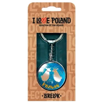 Pan Dragon Brelok I love Poland Pozna� ILP-BRE-A-POZ-02