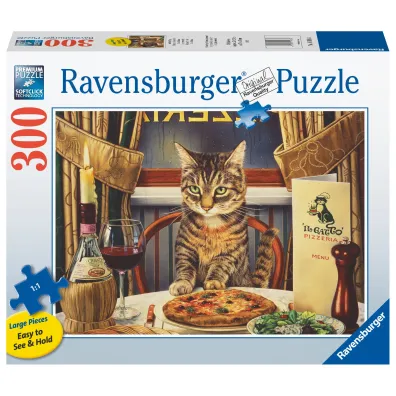 Puzzle 300 el. Kolacja w pojedynk� Ravensburger