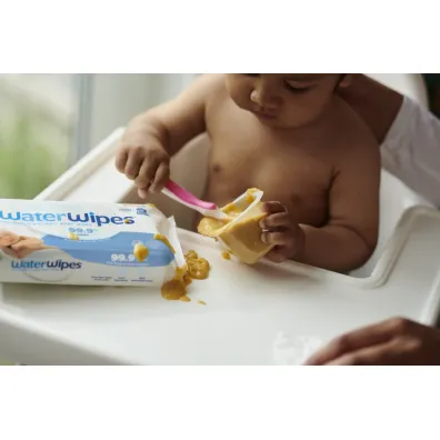 Waterwipes Chusteczki nawil�ane nas�czane czyst� wod� Biodegradowalne 60 szt.