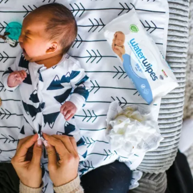 Waterwipes Chusteczki nawil�ane nas�czane czyst� wod� Biodegradowalne 60 szt.
