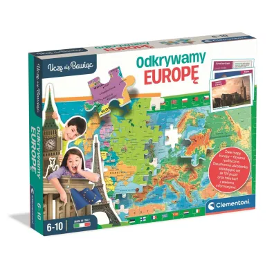 Odkrywamy Europe CLEMENTONI 50422  CLM