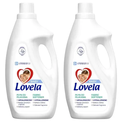 Lovela P�yn do p�ukania ubranek niemowl�cych i dzieci�cych Zestaw 2 x 2 l