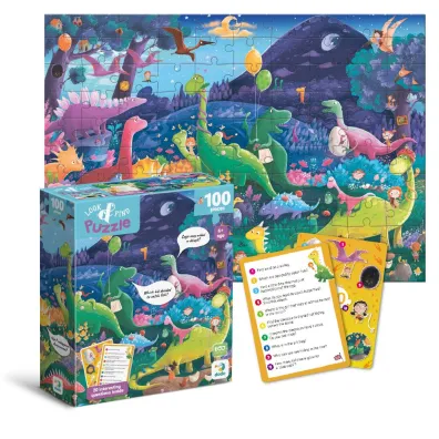 Puzzle - Look & Find - Kraina dinozaur�w, 100 el. Dodo