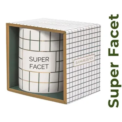 Be-Happy Gifts Kubek prezentowy Super Facet